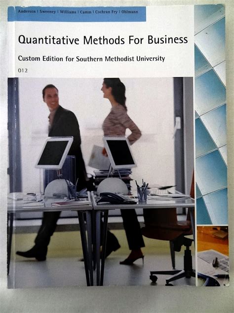 Image result for Quantitative Methods Book Cover