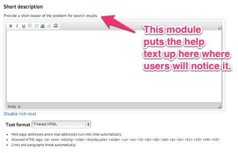 Image result for Text Module in Drupal