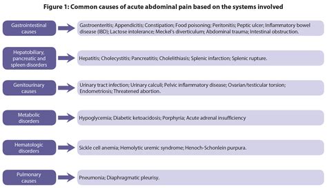 Acute Abdominal Pain, Differential Diagnosis and Initial Pain Management - Walter Bushnell ...