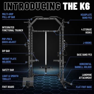 Mikolo Power Rack Cage, 1500LBS Weight Cage with India | Ubuy