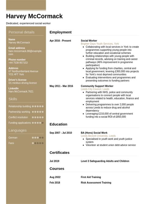 Image result for How to Write a CV Example