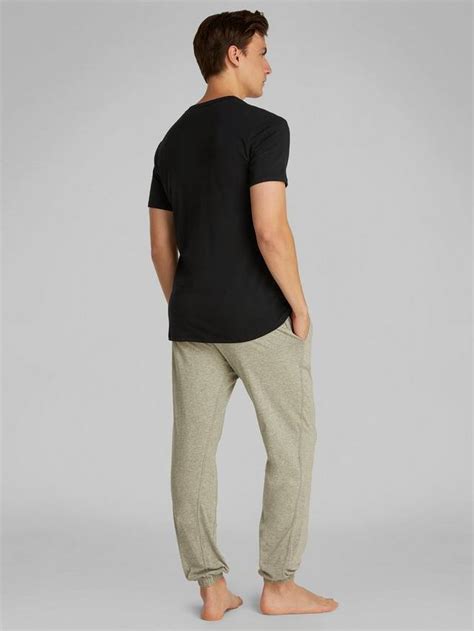 Calvin Klein V-Neck Lounge T-Shirt, Pack of 3, Black