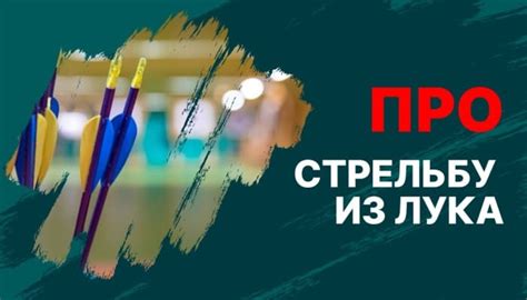Про стрельбу из лука: история, виды, правила и современное развитие