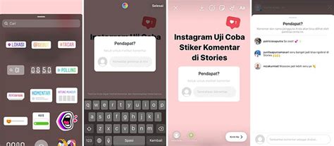 Instagram Uji Coba Stiker Komentar Di Instagram Stories