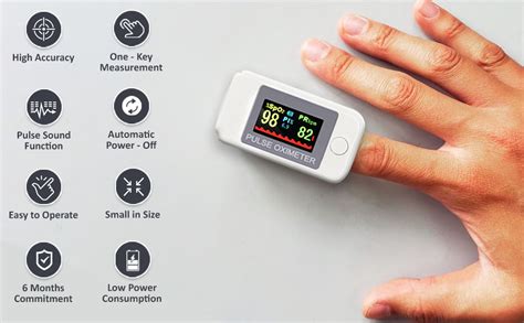 MCP Quantum Pulse Oximeter Fingertip Digital Pulse Oxygen Meter Machine ...