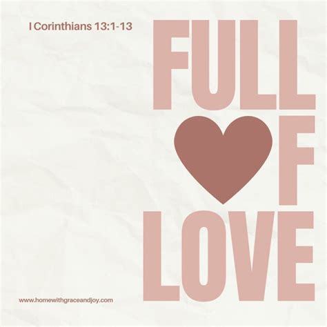 The True Definition of Love in the Bible (I Corinthians) - Home with ...
