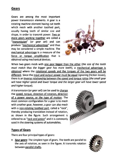 Types of Gears Technology 的图像结果