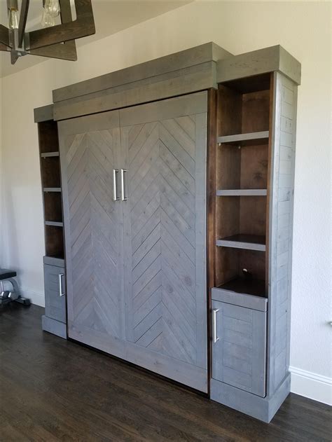 Handmade Custom Murphy Bed Design by Royals Remodeling & Design Company ...