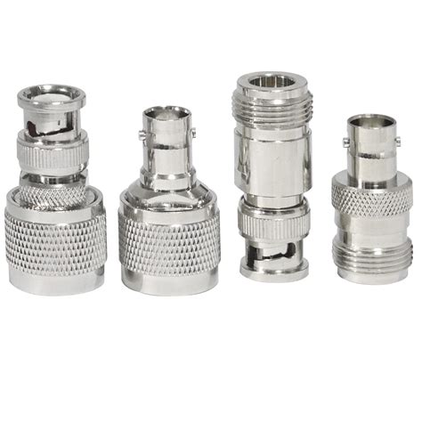 3AN Telecom N to BNC Adapter Kit N Type to BNC Coax Connector for ...