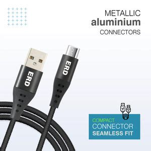 Buy ERD UC-151 Micro USB Braided Charging Cable at Best Price