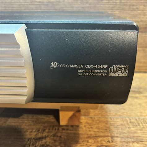 SONY CDX-454RF 10-DISC ADD-ON CD CHANGER Untested!! For Parts Or Repair ...