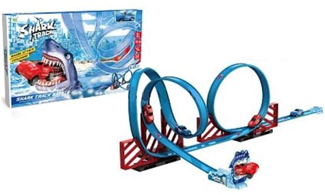 Buy IndusBay® Rock & Roll Shark Slot Car 360 Degree Spin Curved Track ...
