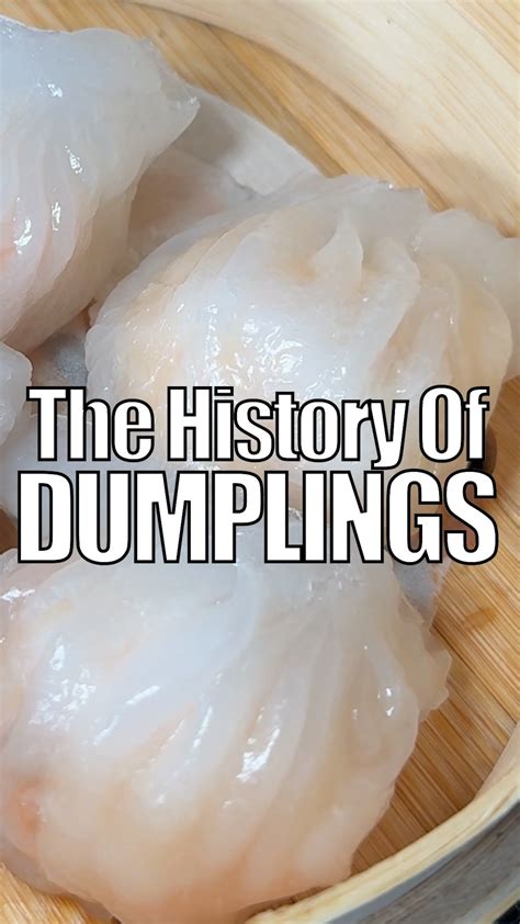 History Of Dumpling