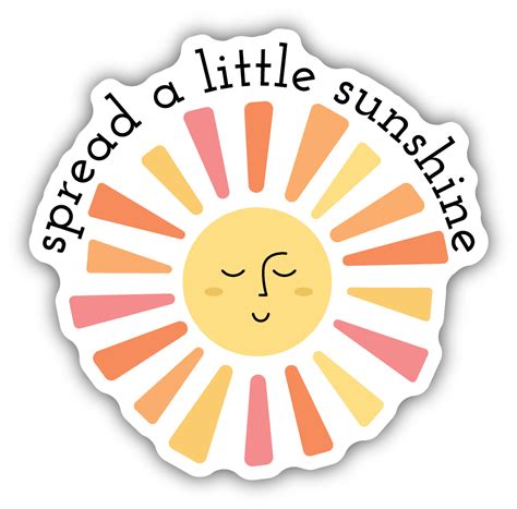 Stickers Northwest - Spread a Little Sunshine Sticker – Kitchen Store ...
