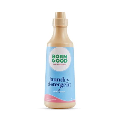 Born Good Natural Laundry Liquid Detergent | 1000ml | Brazilian ...
