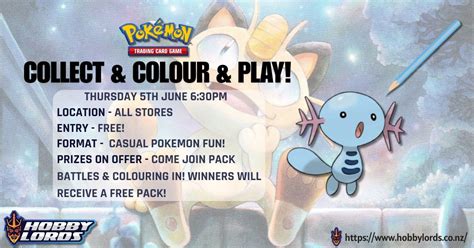Pokemon - Collect & Colour & Play!, 191 High Street, Lower Hutt, New ...