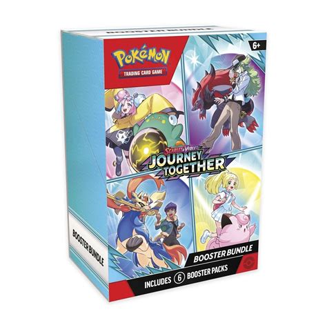 Pokémon TCG: Scarlet & Violet-Journey Together Booster Bundle (6 Packs) | Pokémon Center UK ...