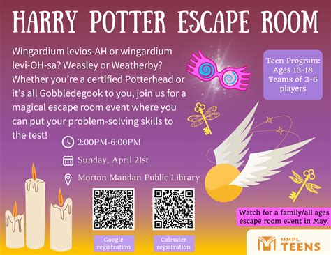 Mandan library to host Harry Potter Escape Room