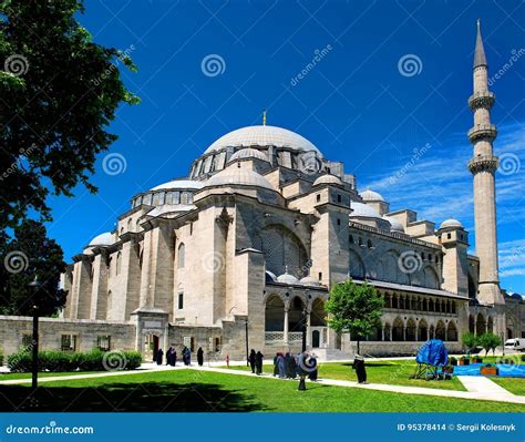 Suleymaniye Mosque in Istanbul Editorial Stock Image - Image of ...