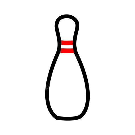 Bowling Pin Vector Bowling Pin Free Vector Clipart Images On