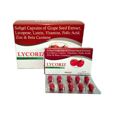 LYCORIZ Softgel Capsules Medroz Pharmaceuticals