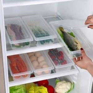 3D METRO SUPER STORE Plastic Fridge Container - 1500 ml Price in India ...