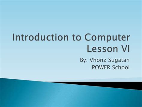 Image result for Computer Lesson PowerPoint