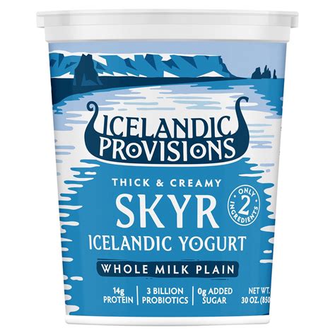 Icelandic Provisions Plain Whole Milk Skyr 30oz 30 oz | Shipt