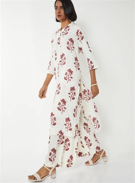 Buy Women Floral Print Straight Kurta Set Online at just Rs. 999.0 ...