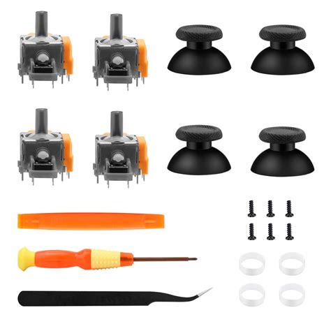 Buy TOMSIN Joysticks Replacement for PS5 Controller,4 Pack Hall Effect ...