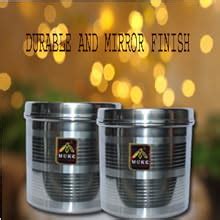Buy MUKE® stainless steel dabba kitchen Container set for Grains, Sugar ...