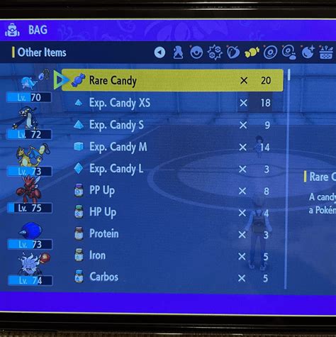Pokémon Scarlet rare candy cheat - Pokewolf