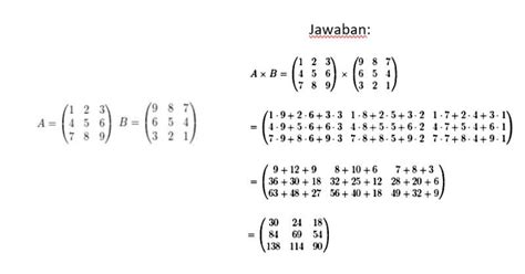 Contoh Soal Matriks: Panduan Lengkap