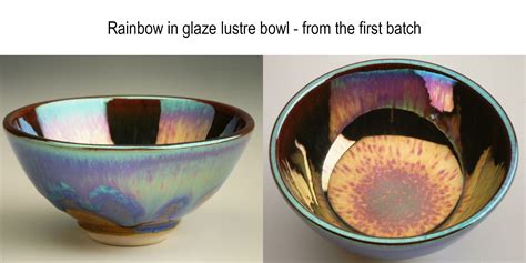 In Glaze Lustre Ceramics