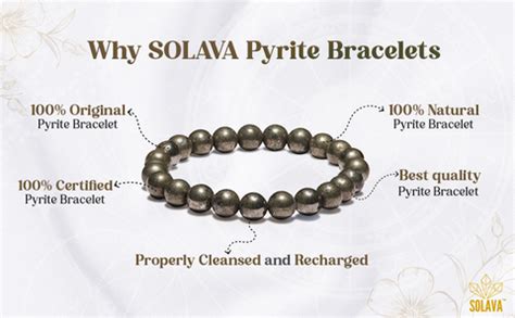 Buy Original Pyrite Crystal Bracelet - Attract Money and Success ...