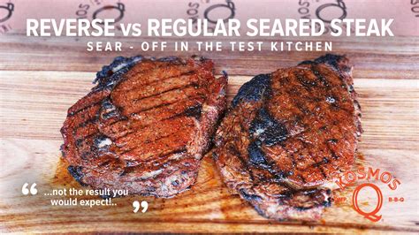 Regular Vs. Reverse Seared Steak – SIHYA