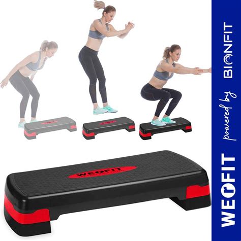WErFIT Adjustable Aerobic Stepper for Effective Home Workouts and ...