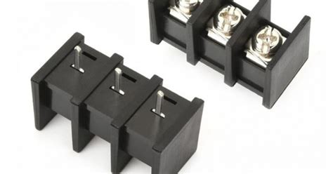 Buy 3 Pin Screw Terminal Block Connector - PCB Mount - 9.5mm Pitch ...