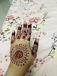 Buy Amina Henna Instant Tatto Red Outline Mehndi/No Chemicals Dyes ...