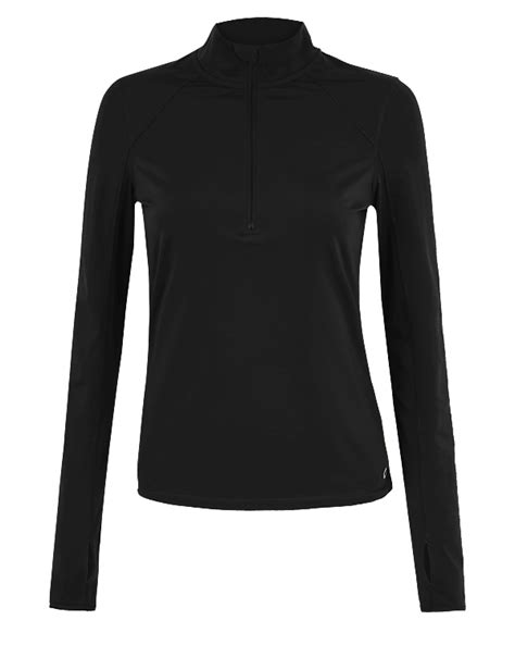 Buy Half Zip Long Sleeve Running Top at Marks & Spencer