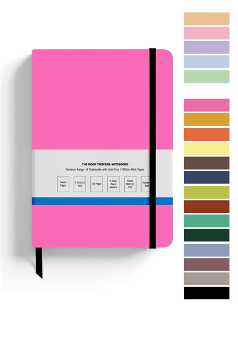 The Mood Twisters A5 Dot Grid Notebook - 120 Gsm (215 X 150 Mm) | A5 ...