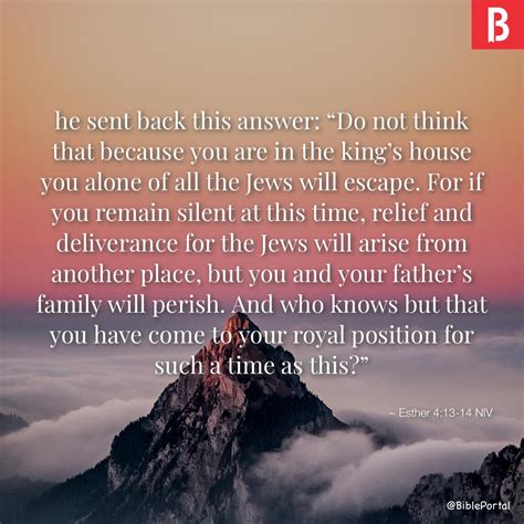 Esther 4:13-14 NIV - Bible Study, Meaning, Images, Commentaries ...