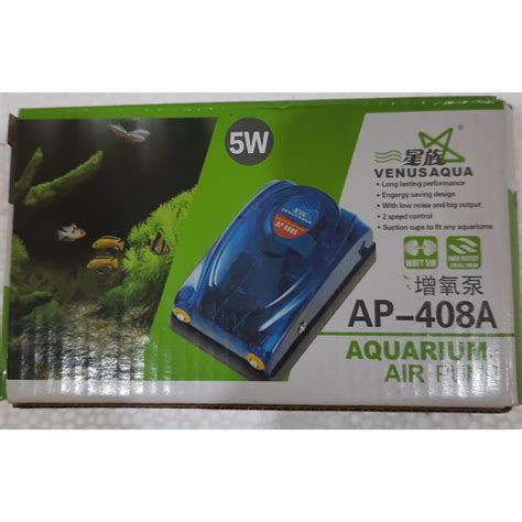 Venus AP-408A Double outlet Air-pump – RAJ FISH AQUARIUM