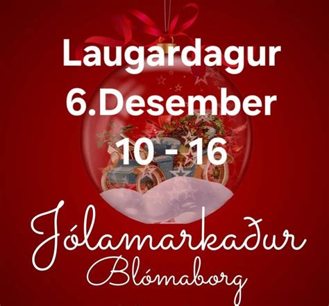 Jólahandverksmarkaður í Blómaborg, Breiðamörk 14, Hveragerdi, Iceland ...