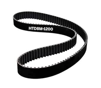 SLVC Timing Belt HTD 8M-1200, 150 Teeth, 8mm Pitch, 1200mm Length ...