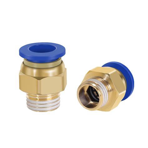 1 Piece 1/8'' 1/4'' 3/8'' 1/2'' Male thread 4 6 8 10 12mm Straight Push ...