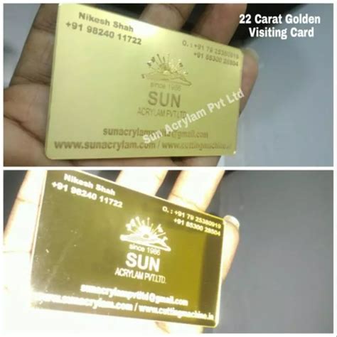 Golden Mirror Acrylic Sheet - Sun Acrylam Private Limited