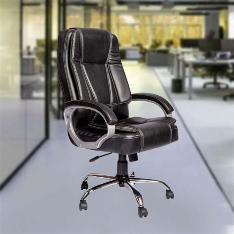 VALLEY GREEN Professor | Leatherette Office Chair | Ergonomic Executive ...