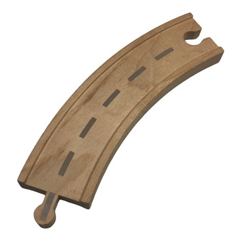 Wooden Railway Double Road 7" Curve Track – Kaikki