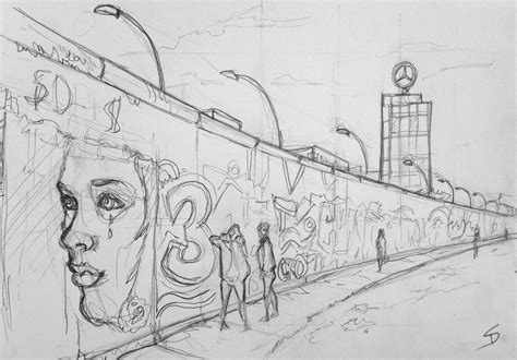 Berlin Wall Drawing at Imogen Webb blog